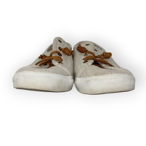 Sperry Seacoast Linen Sneaker Women 12 STS99355 - Picture 7 of 12